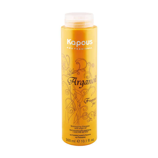 Шампунь для волос Kapous Arganoil Увлажняющий с маслом арганы, 300мл - купить в интернет-магазине Novex