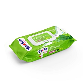 Влажные гигиенические салфетки детские YokoSun Eco, 100 шт. - купить в ...
