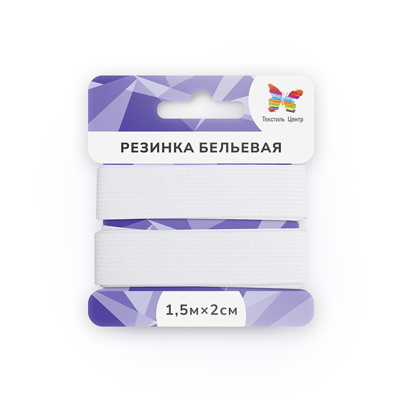 Резина 20мм 1,5м белая - купить в интернет-магазине Novex