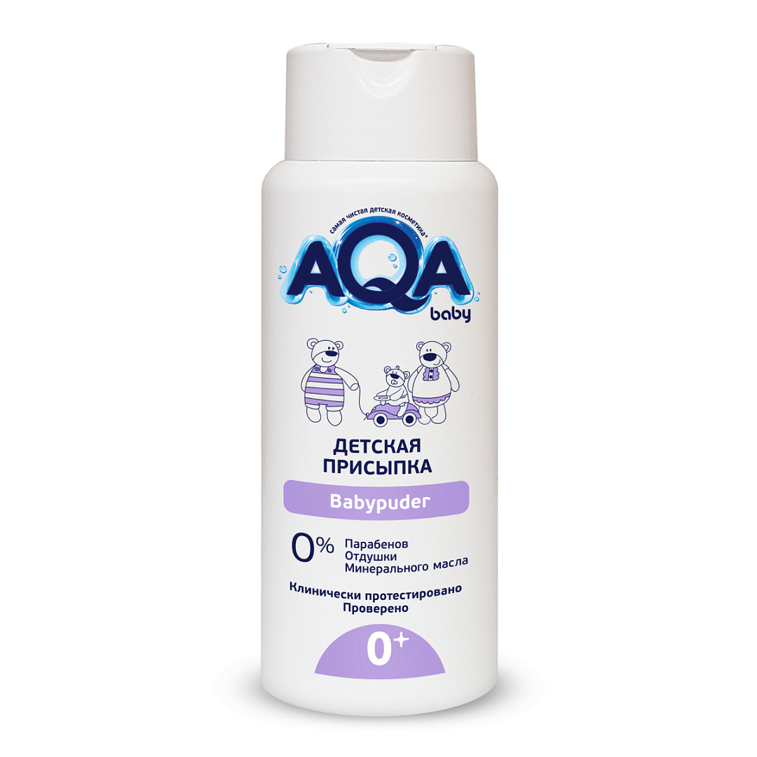 Детская присыпка Aqa Baby, 100гр - купить в интернет-магазине Novex