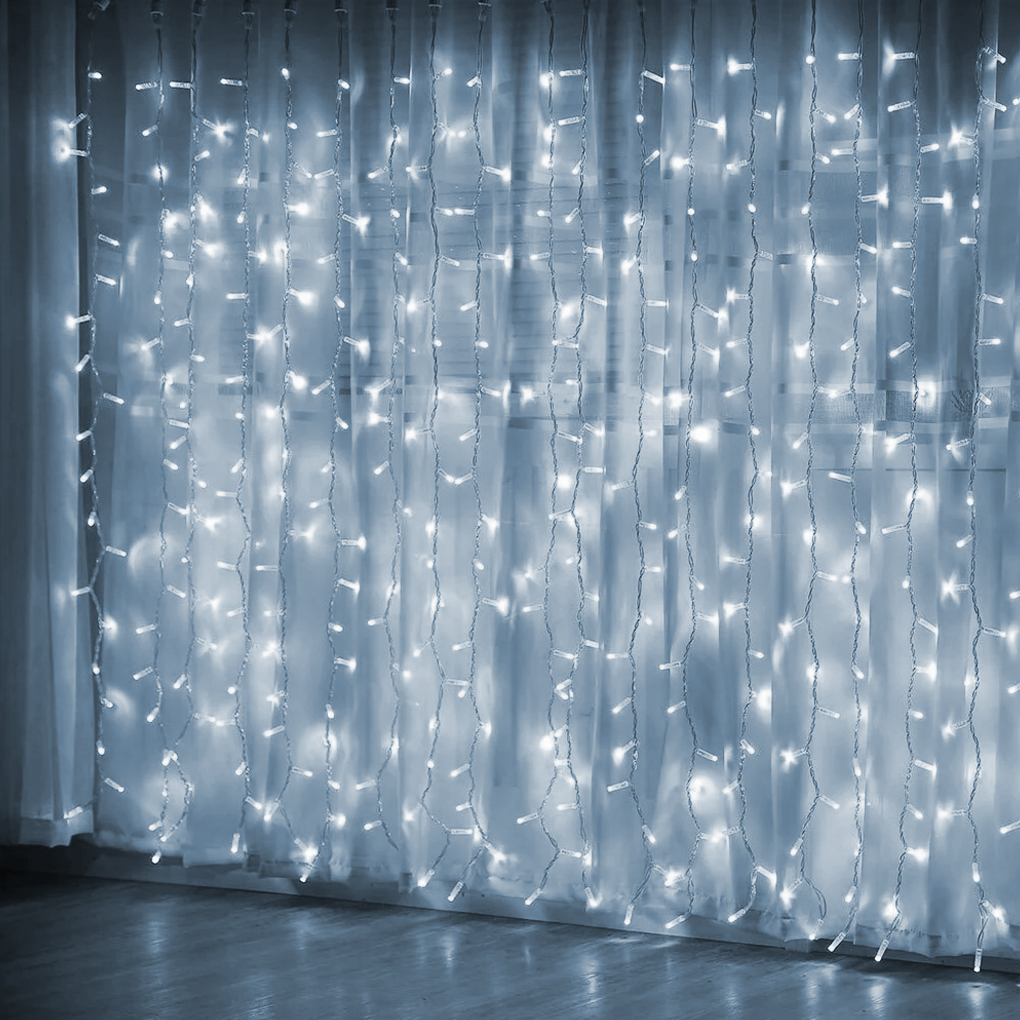 Гирлянда электрическая Занавес, LED, 3х2м - купить в интернет-магазине ...