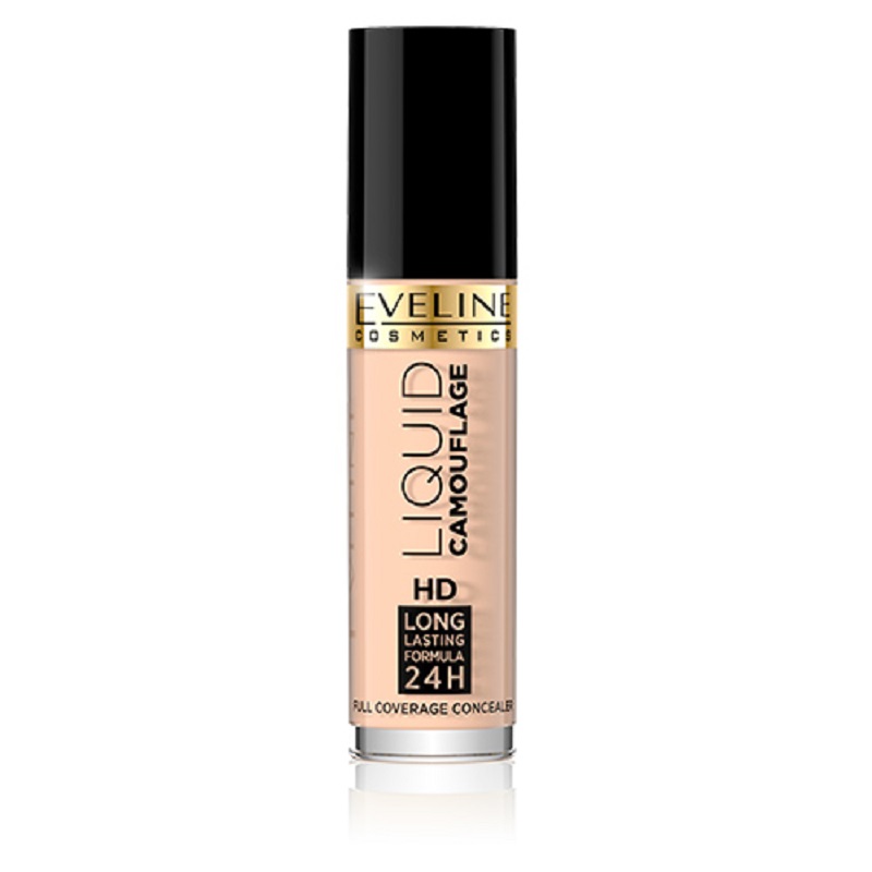 Консилер для лица Eveline Liquid Camouflage, тон: 07 Beige, 5мл ...