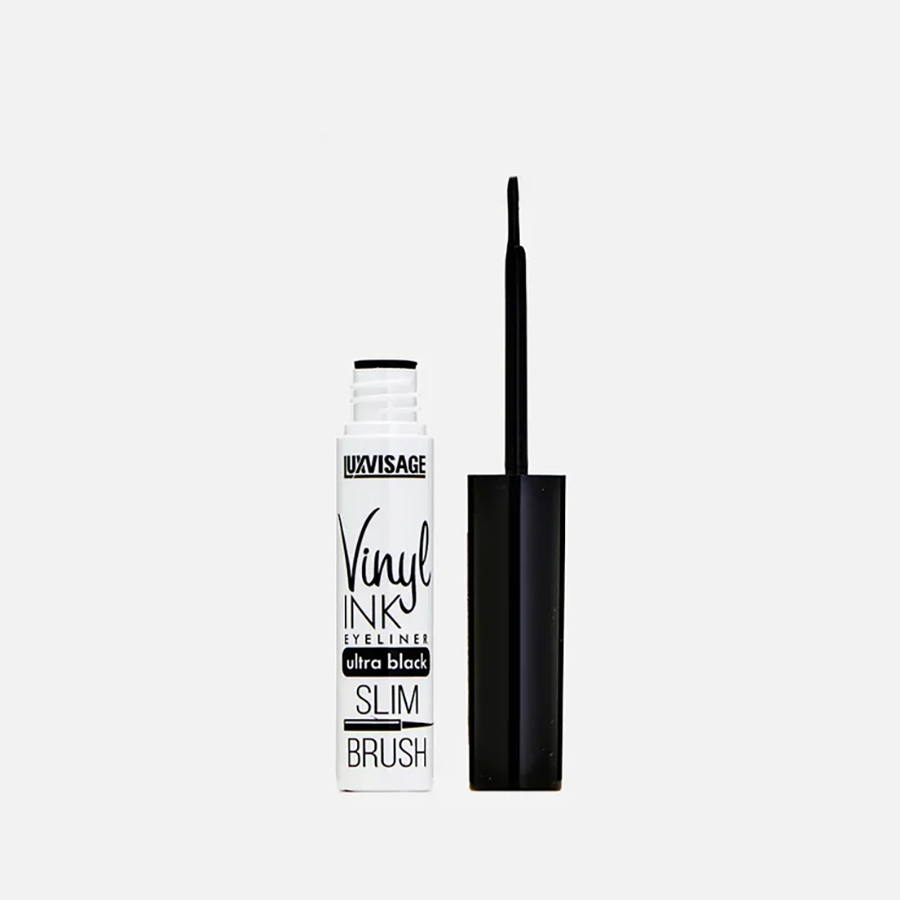 Подводка для глаз Luxvisage Vinyl Ink ultra black, тон: Ультра-черный ...
