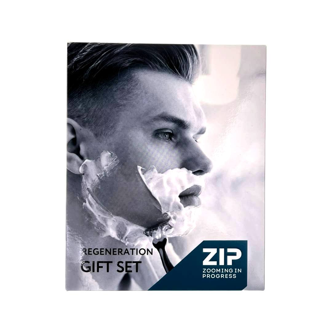 Набор мужской Zip Regeneration: гель для бритья; крем после бритья ...