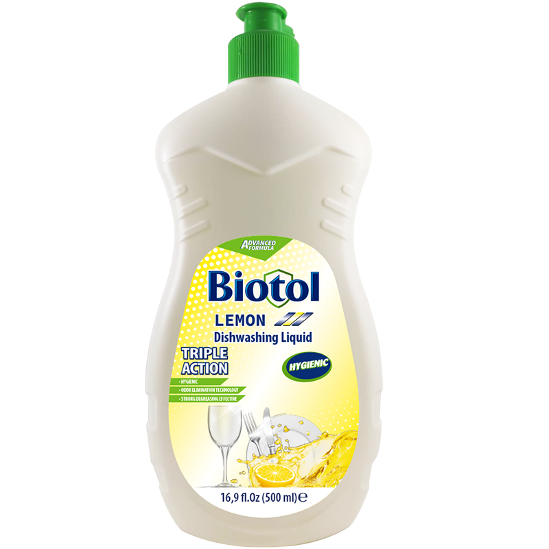 BIOTOL ЖИДКОСТЬ ДЛЯ МЫТЬЯ ПОСУДЫ ЛИМОН 500мл - купить в интернет ...