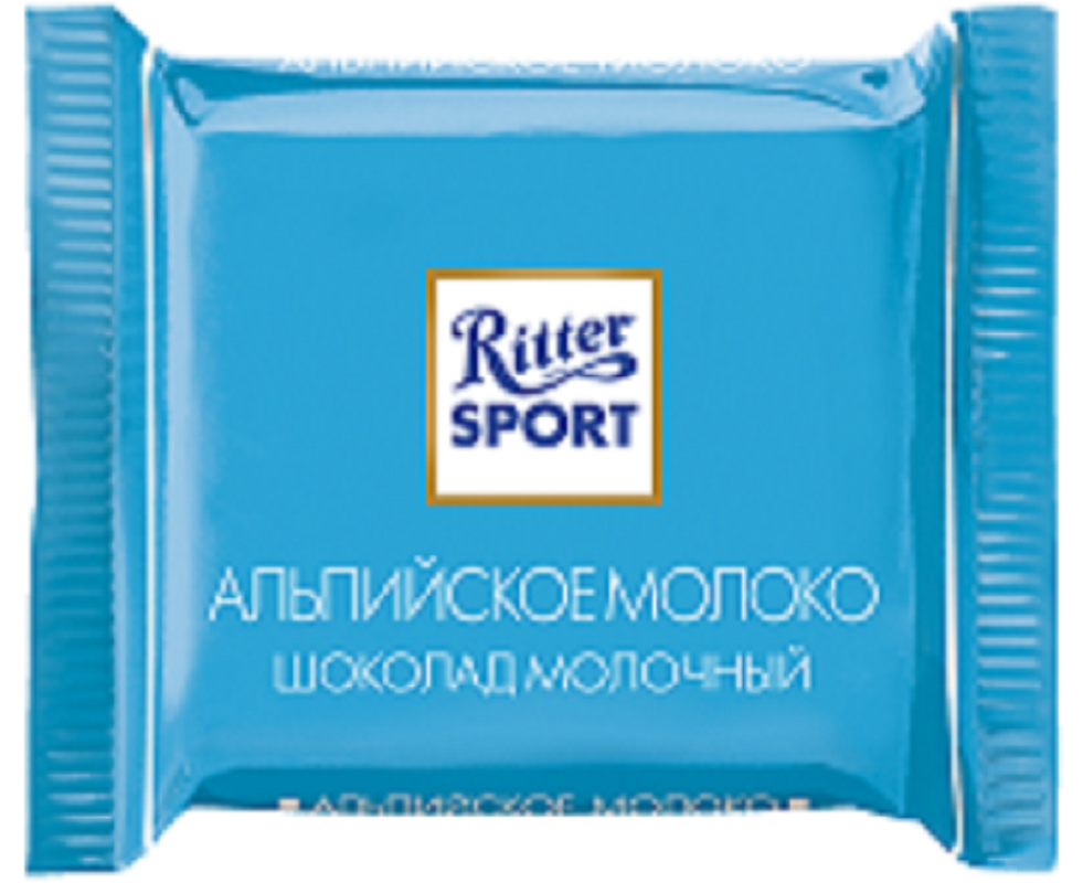Мини шоколад Ritter Sport в ассортименте - купить в интернет-магазине Novex