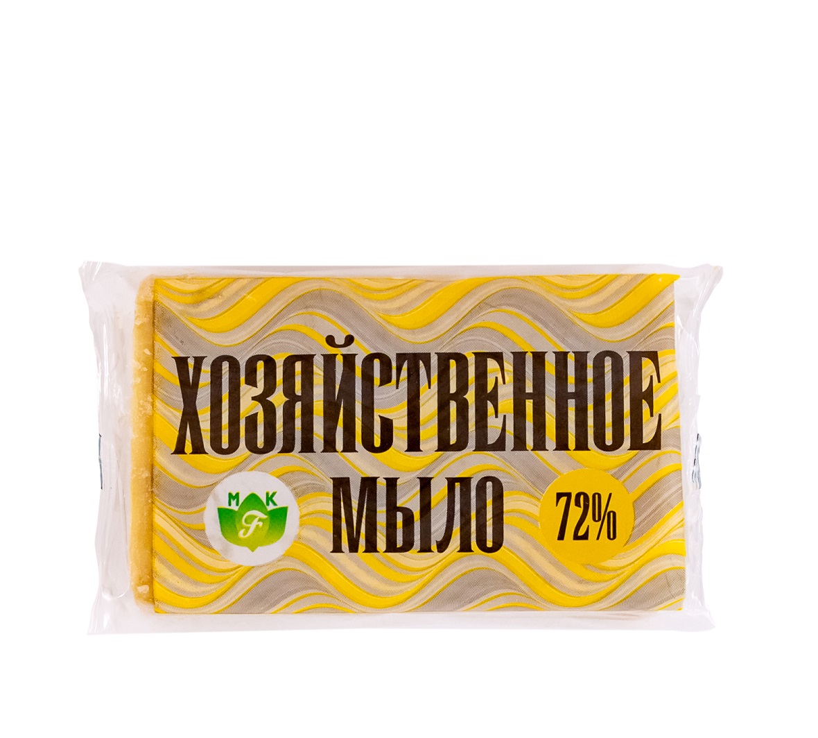 Хозяйственное твердое мыло 72% Н.М. 200 гр. в упаковке -  в .