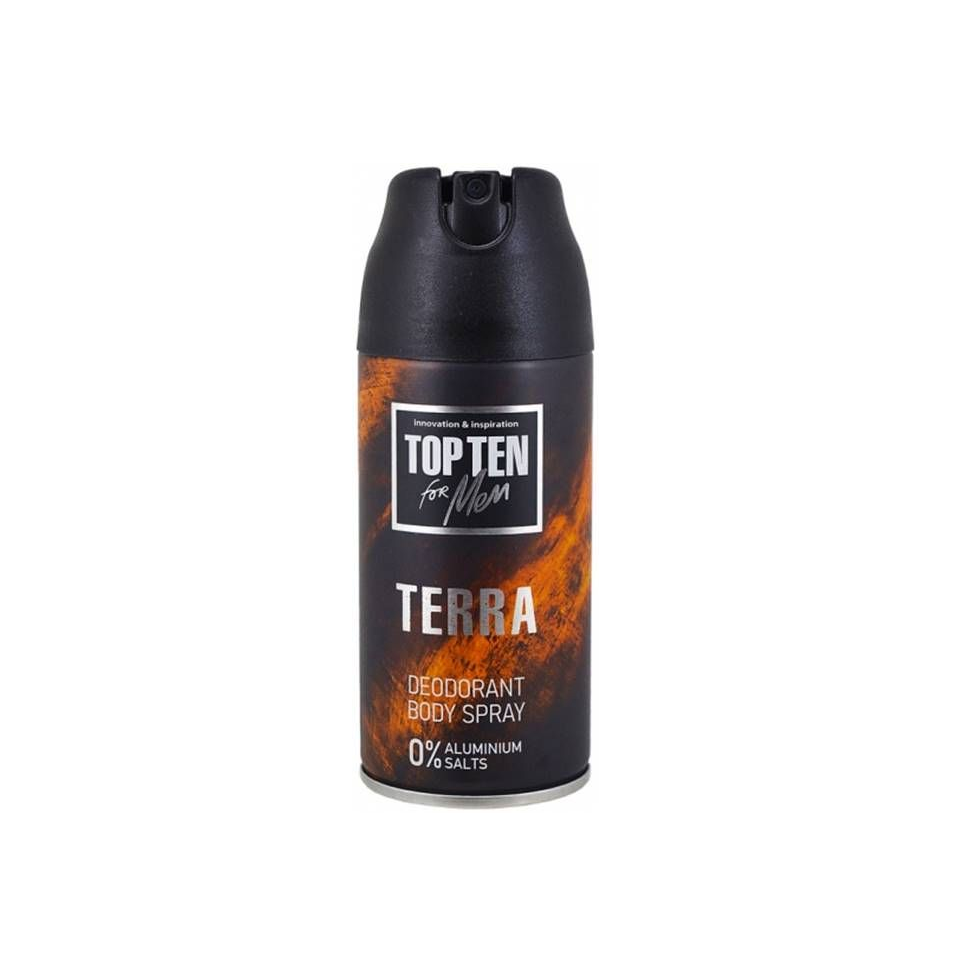 Дезодорант-спрей мужской Top Ten Terra, 150мл - купить в интернет ...