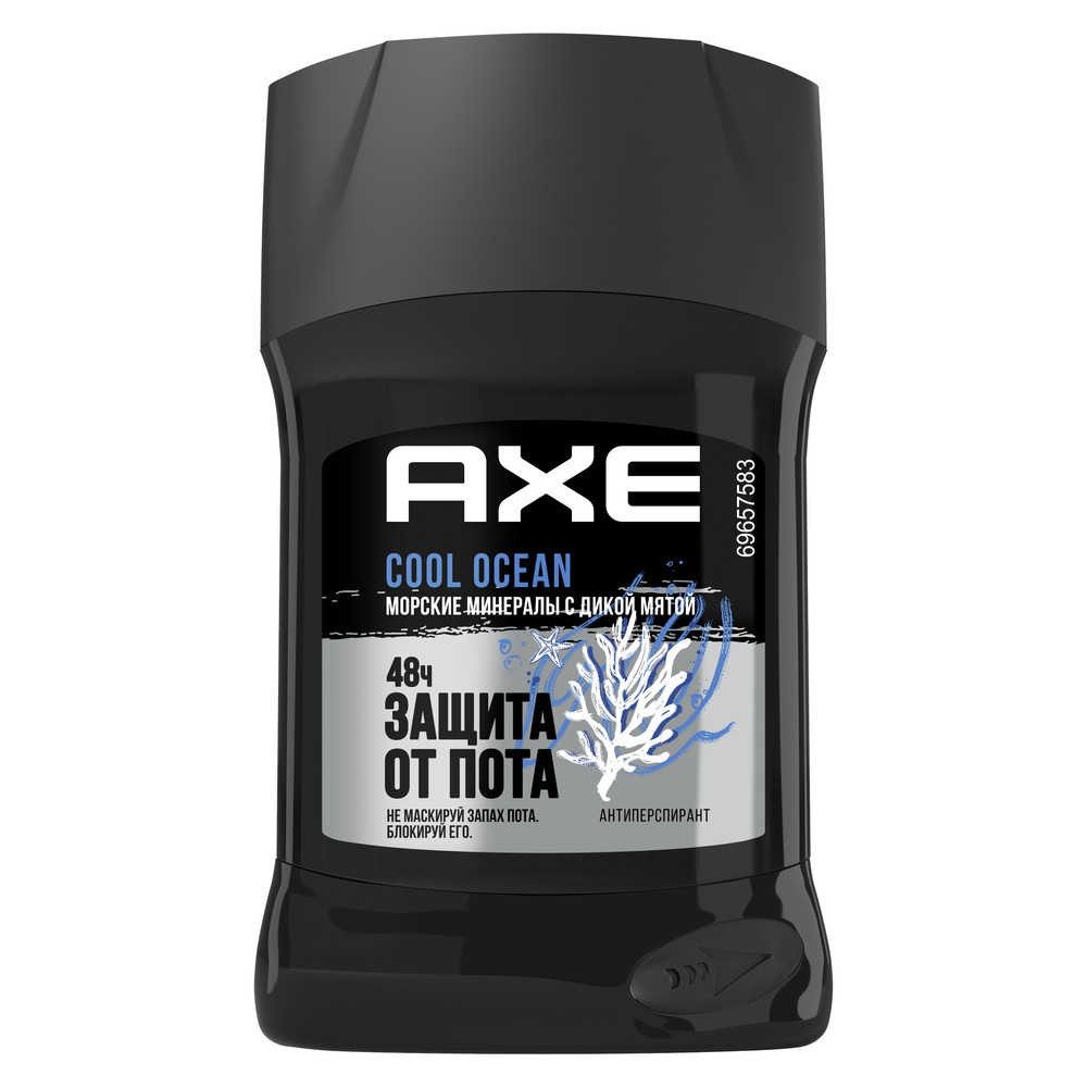 Дезодорант-стик мужской Axe Cool ocean, 50мл - купить в интернет ...