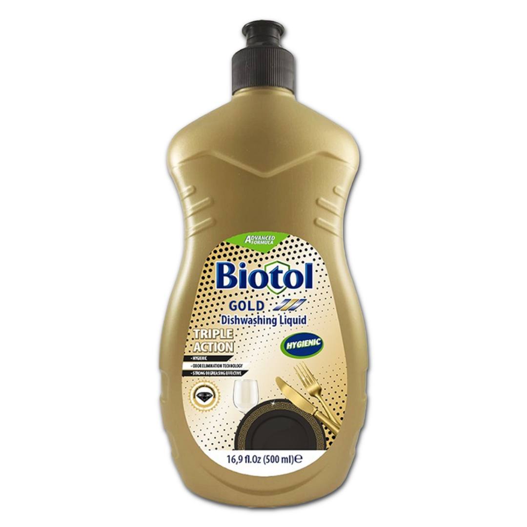 Жидкое средство для мытья посуды Biotol Gold, 500мл - купить в интернет ...