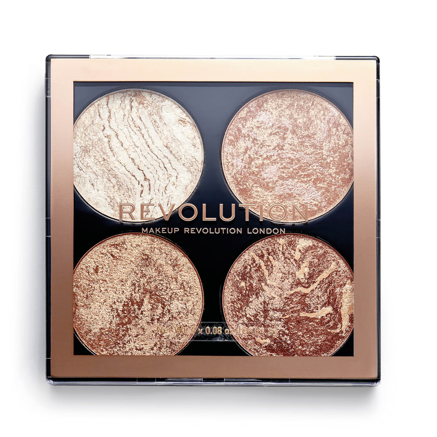 MAKEUP REVOLUTION ХАЙЛАЙТЕР 4 в 1 CHEEK KIT Don`t Hold Back - купить в ...