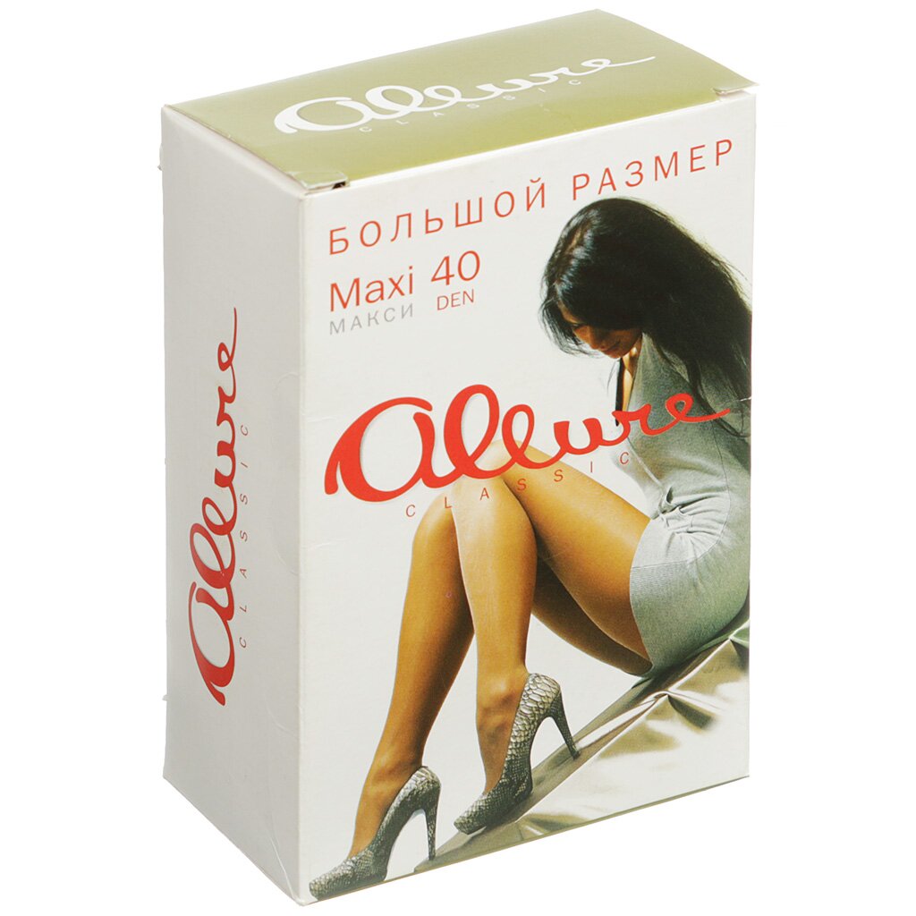 Колготки женские Allure MAXI 40 nero 6 - купить в интернет-магазине Novex