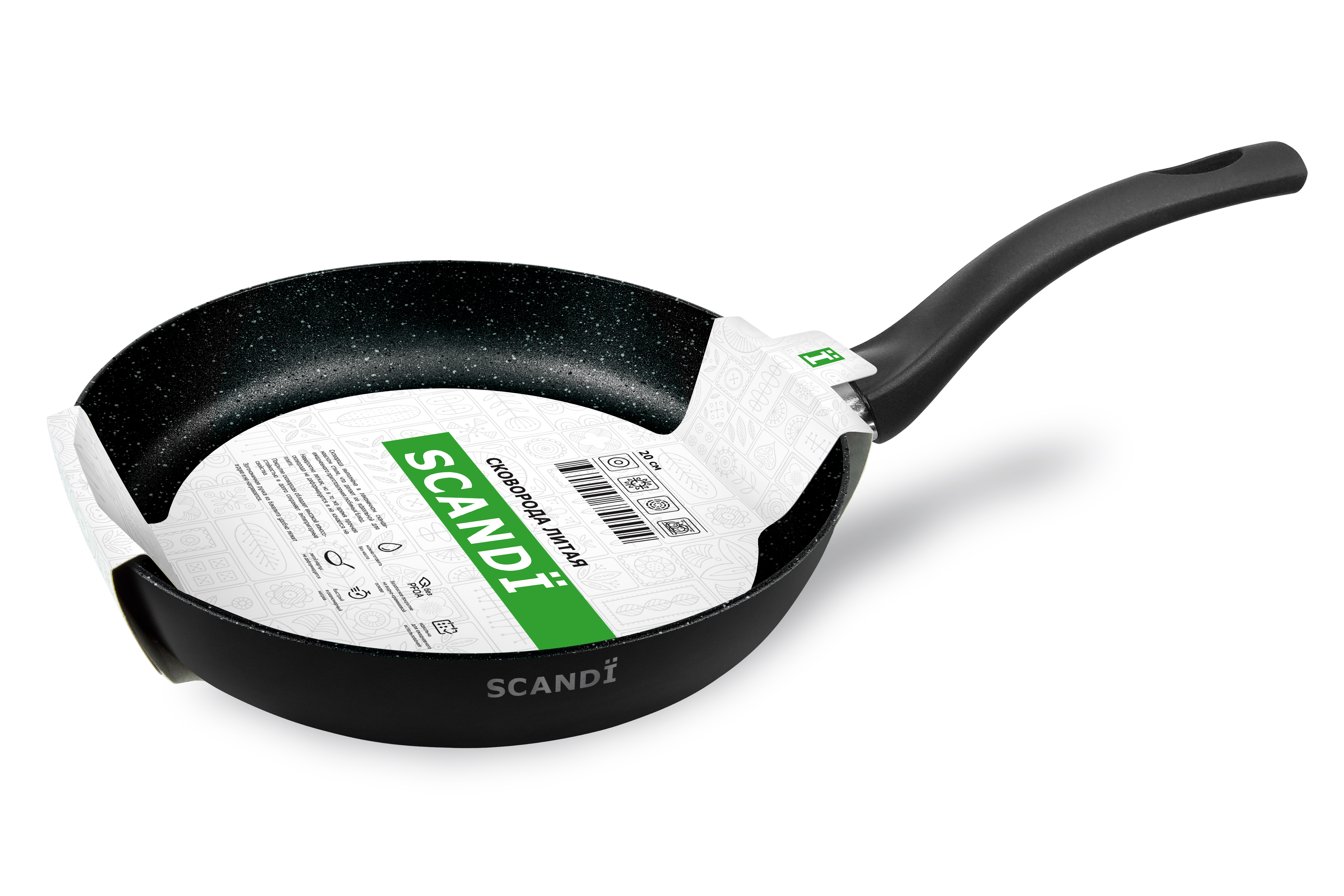 Сковорода НМП Scandi 20см - купить в интернет-магазине Novex