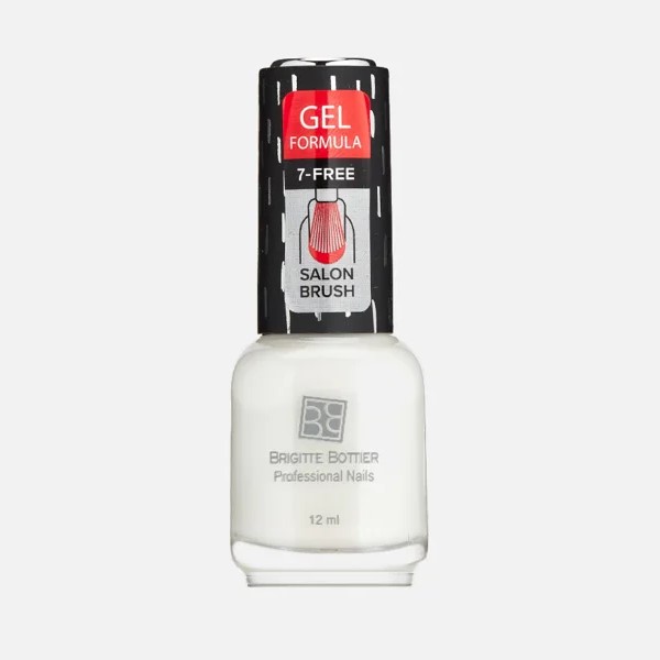Лак для ногтей Brigitte Bottier Gel formula, тон: 13 белый, 12мл ...