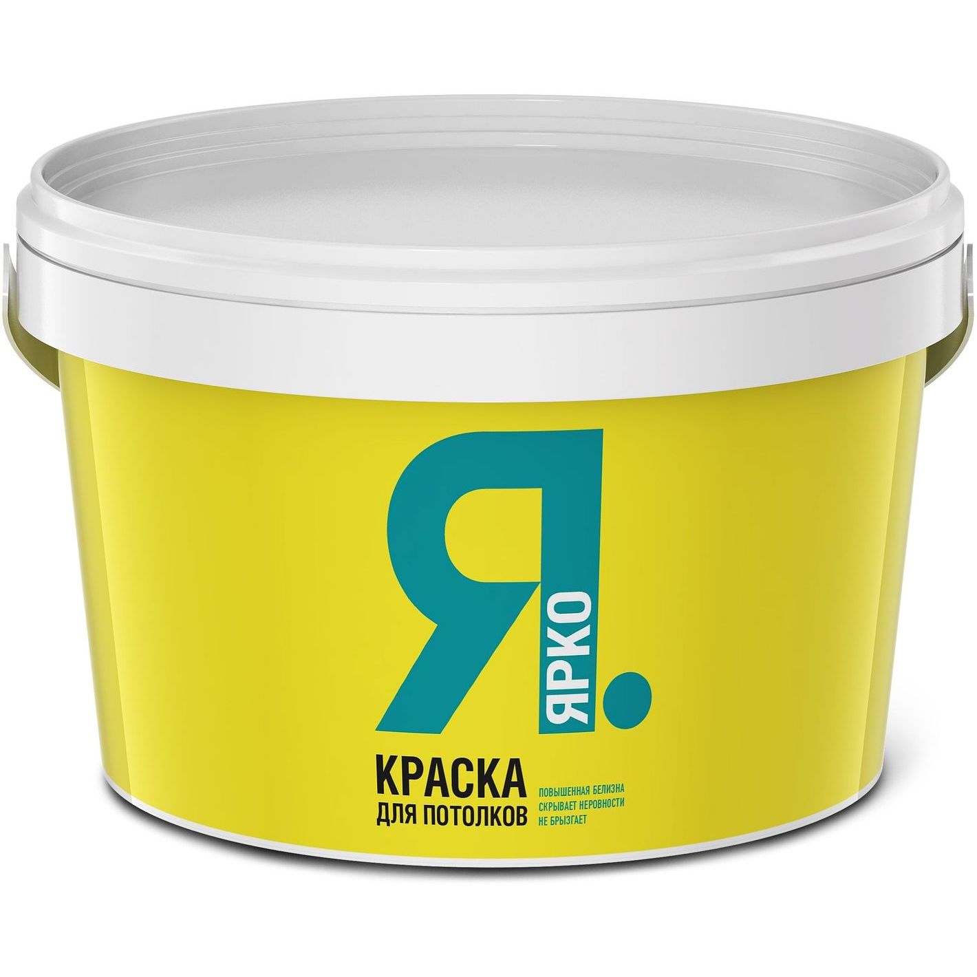 Краска для потолков Ярко, 2.5кг, цвет: белый - купить в интернет ...