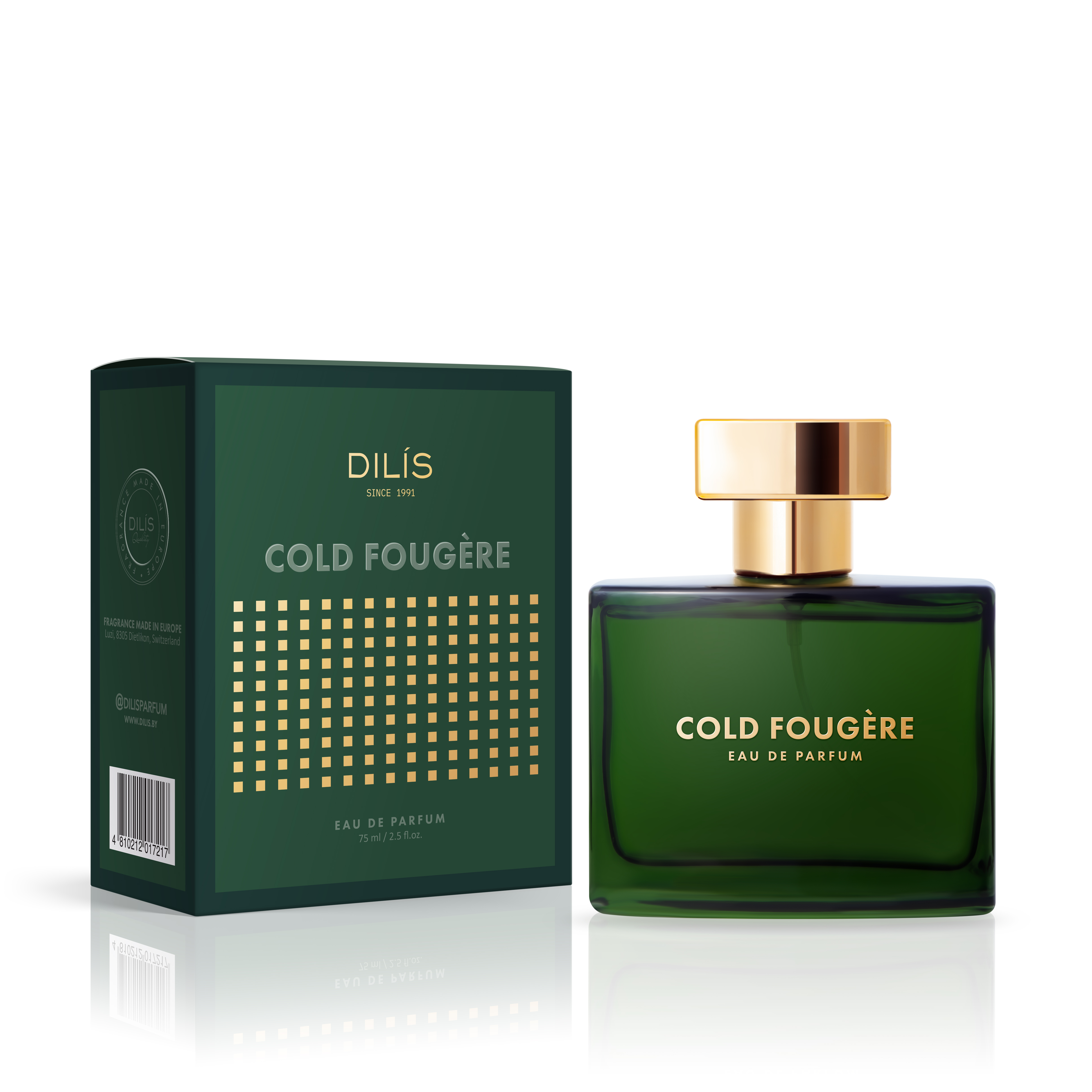 Парфюмерная вода мужская Dilis Nature Line Cold Fougere, 75мл - купить ...