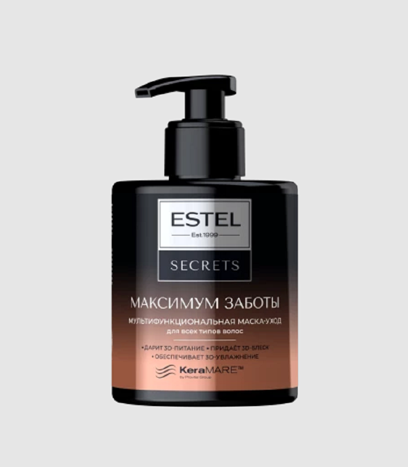 Estel Secrets Маска Уход для всех типов волос Максимум заботы 275мл ...