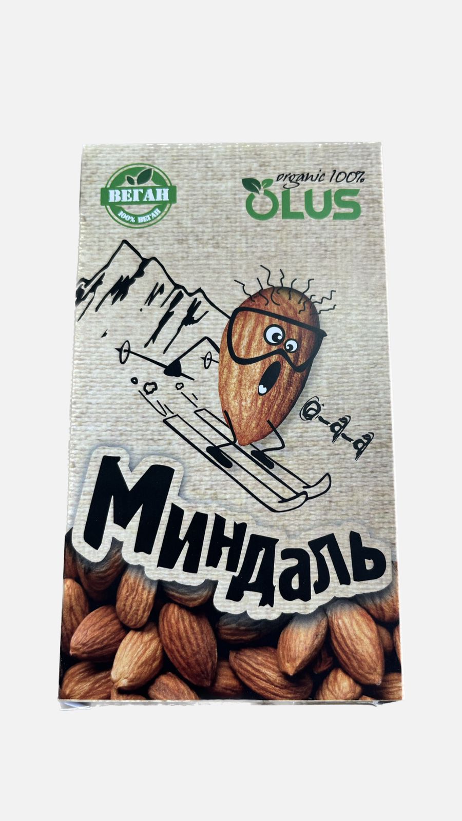 Орех миндаль ТМ 'OLUS ORGANIC'100гр - купить в интернет-магазине Novex