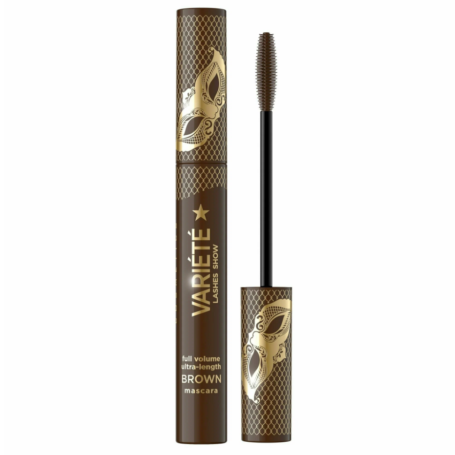 Тушь для ресниц Eveline Cosmetics Variete Lashes Show, цвет: коричневый ...