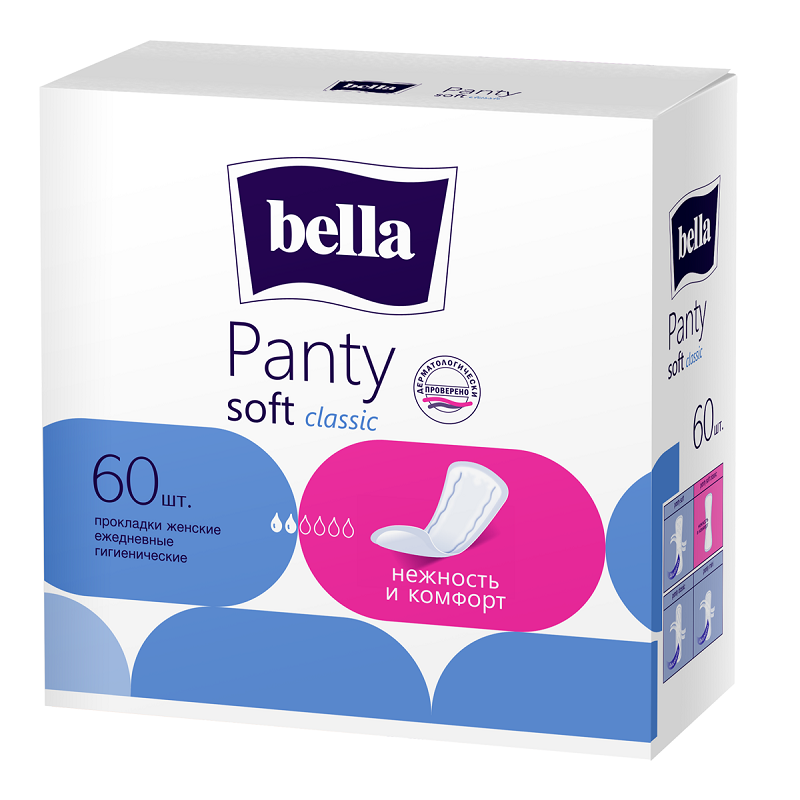 Прокладки ежедневные bella Panty soft classic по 40+16 шт - купить в ...