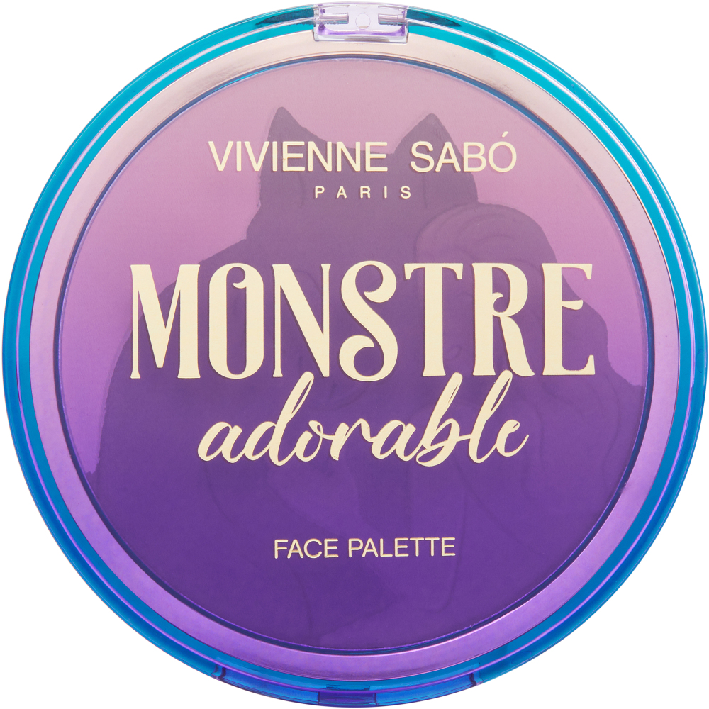 Палетка для контуринга лица Vivienne Sabo Monstre Adorable, тон 01 ...