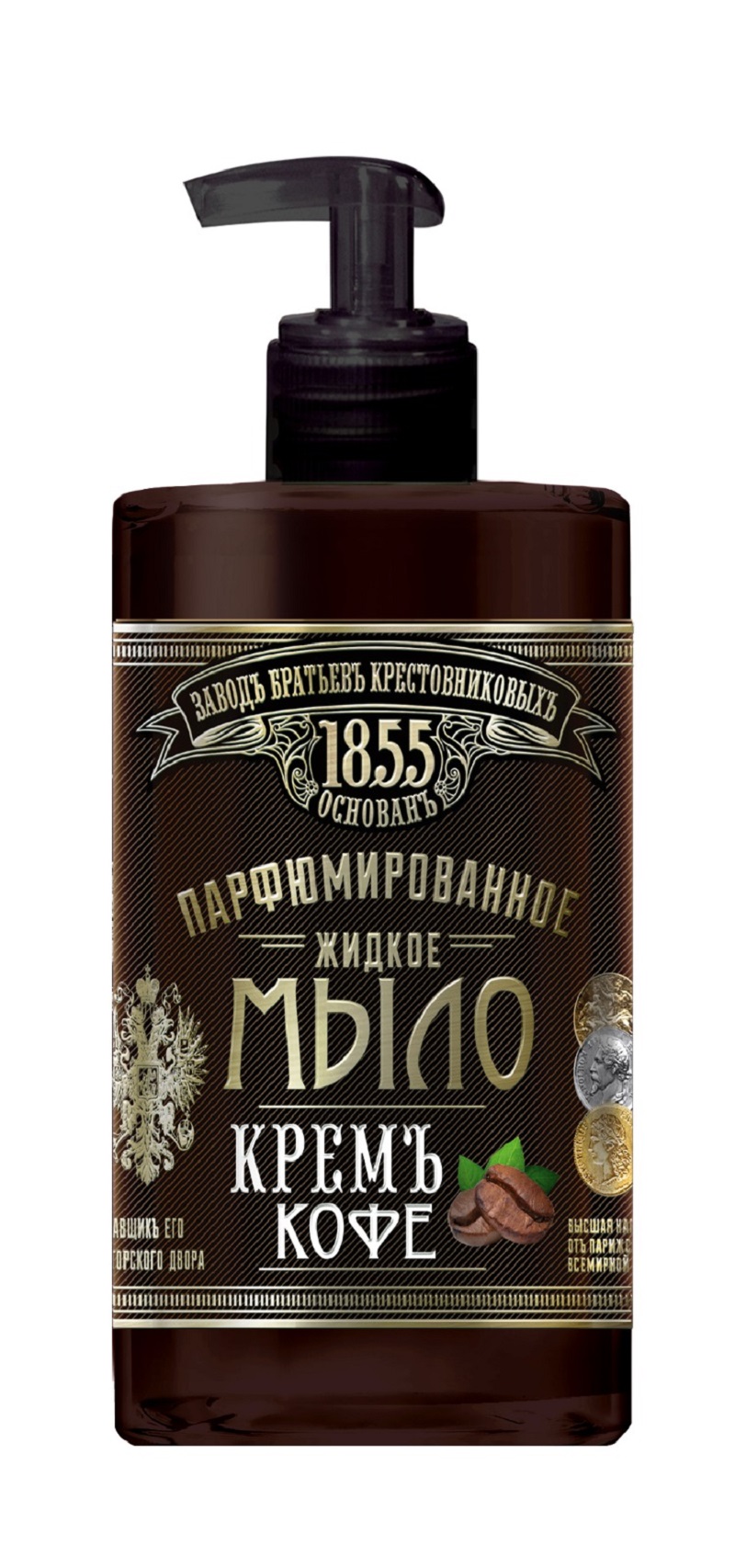 Крем-мыло парфюмированное жидкое Завод Братьев Крестовниковых Кофе ...