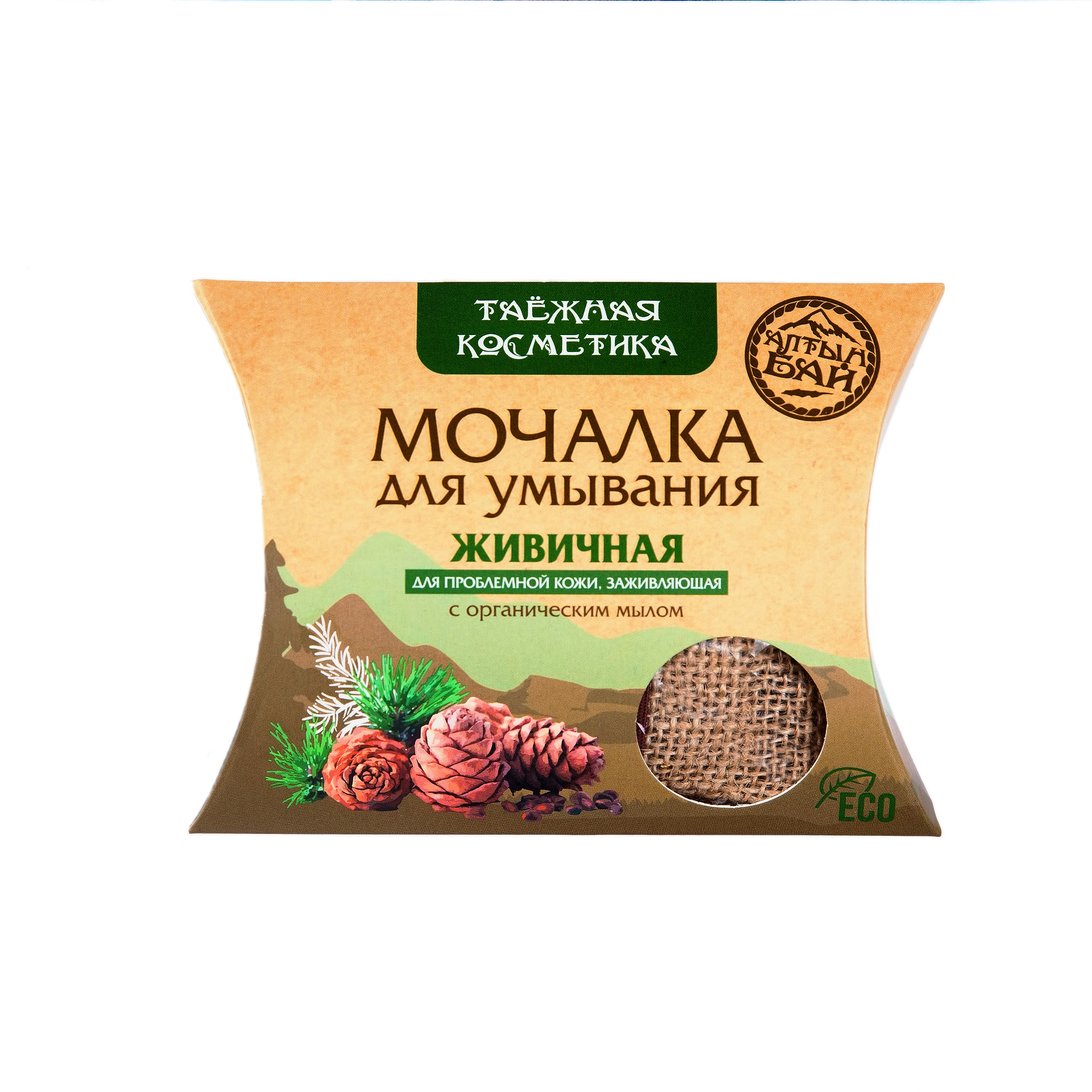 Мочалка для умывания Живичная 60г - купить в интернет-магазине Novex