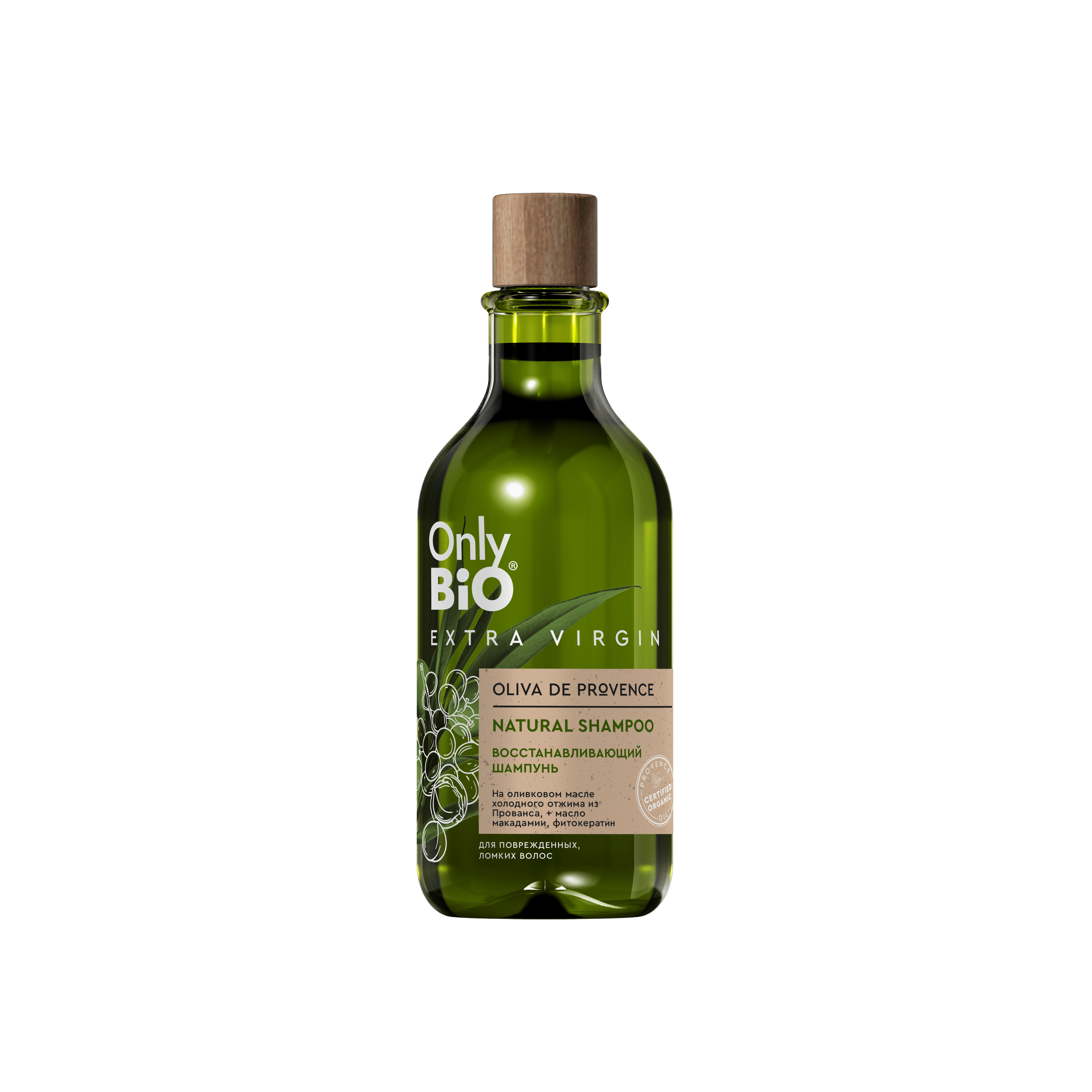 Шампунь для волос Only Bio Extra Virgin Восстанавливающий, 350мл ...