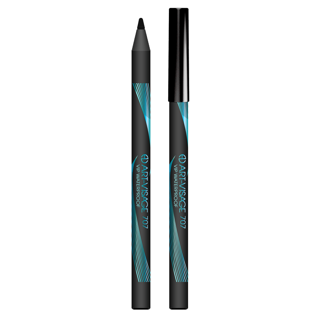 Карандаш для глаз Art-Visage Vip Waterproof 707, черный 4 гр - купить в ...