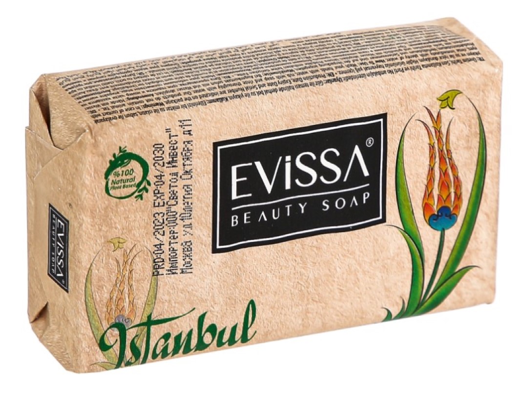 Кусковое парфюмированное мыло Evissa Стамбул 140г - купить в интернет ...