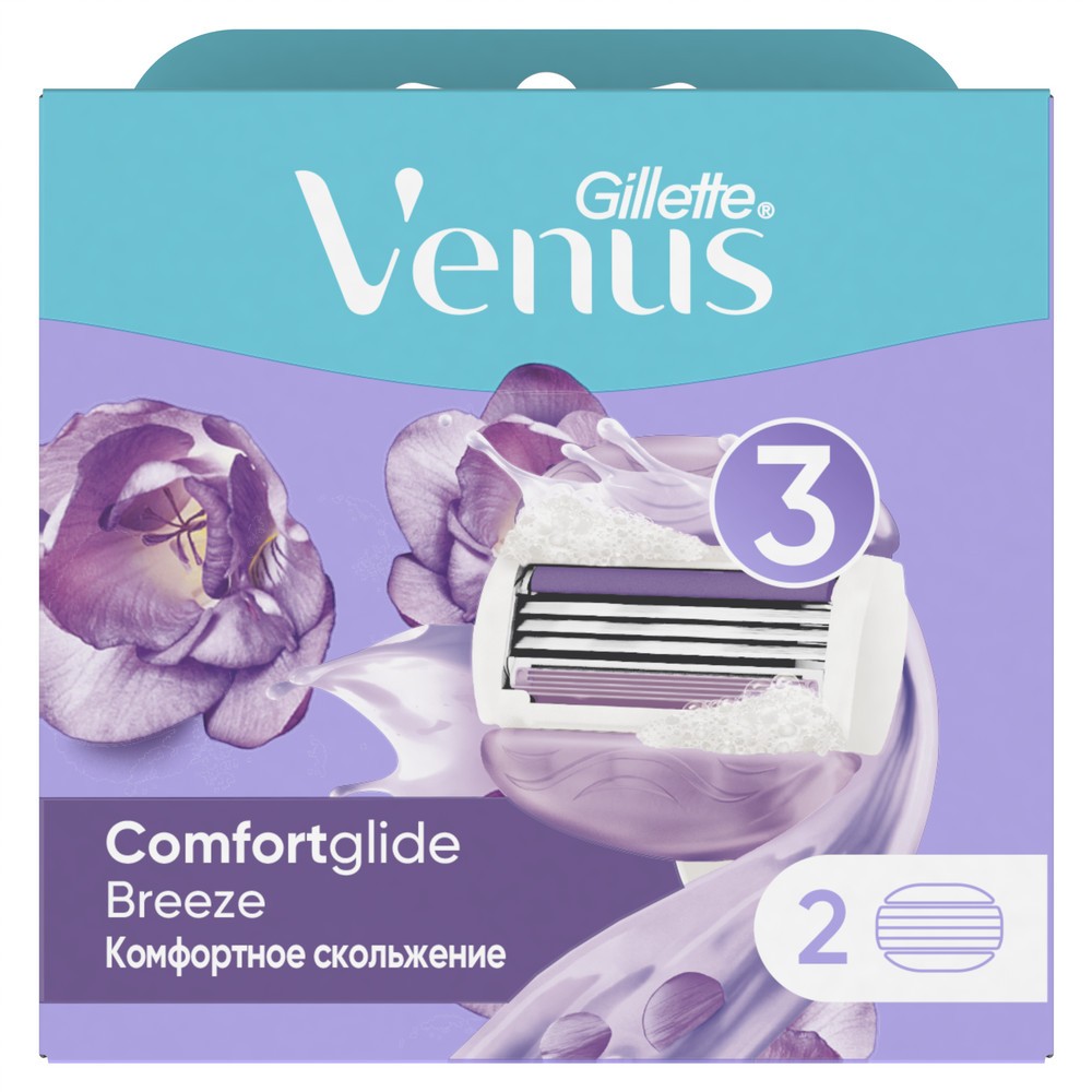 Сменные кассеты для женского бритвенного станка Gillette Venus ...