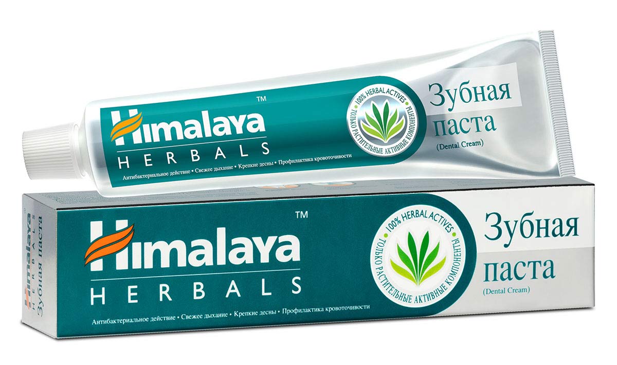 Зубная паста Himalaya Herbals, 100мл - купить в интернет-магазине Novex