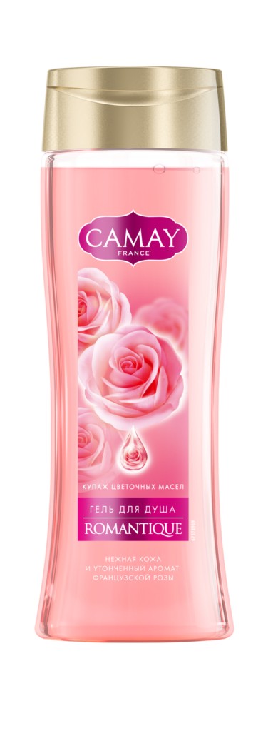 Гель для душа Camay Romantique, 250мл - купить в интернет-магазине Novex