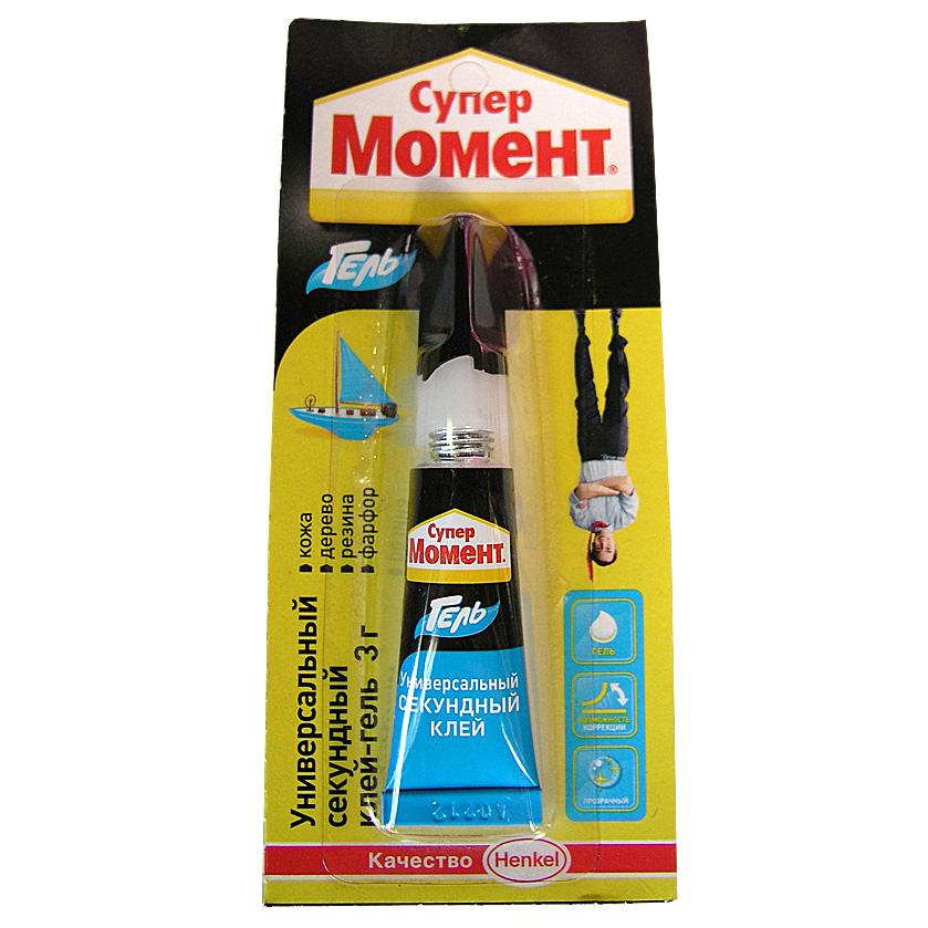 Клей Момент-Супер гель 3г (ф12)