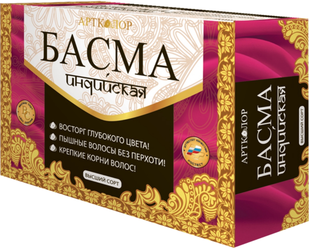 АртКолор Басма индийская 100г - купить в интернет-магазине Novex