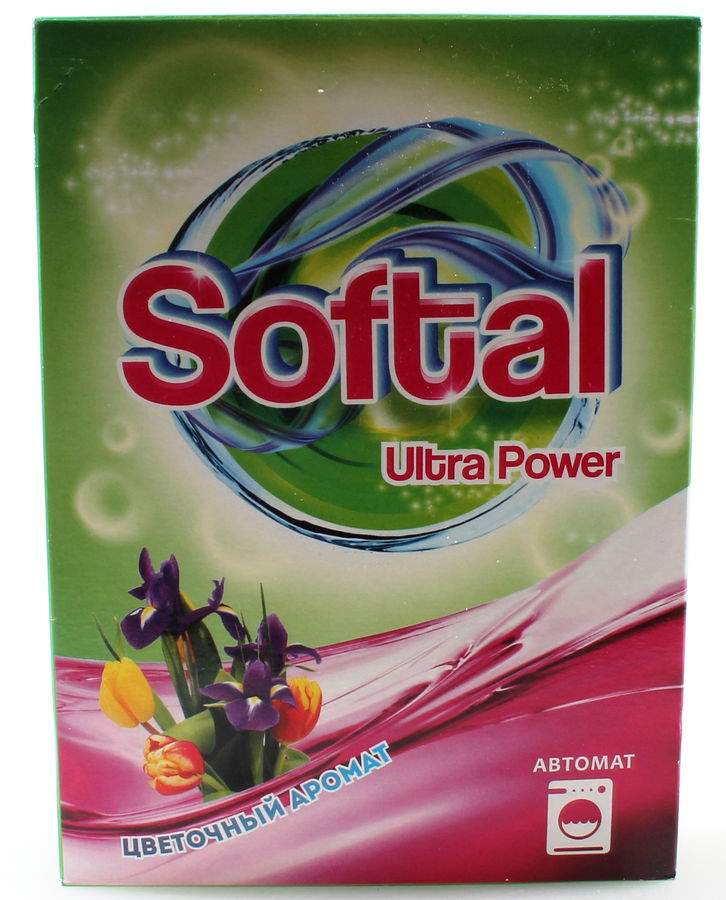 Стиральный порошок Softal Автомат Цветочный аромат, 400г - купить в ...