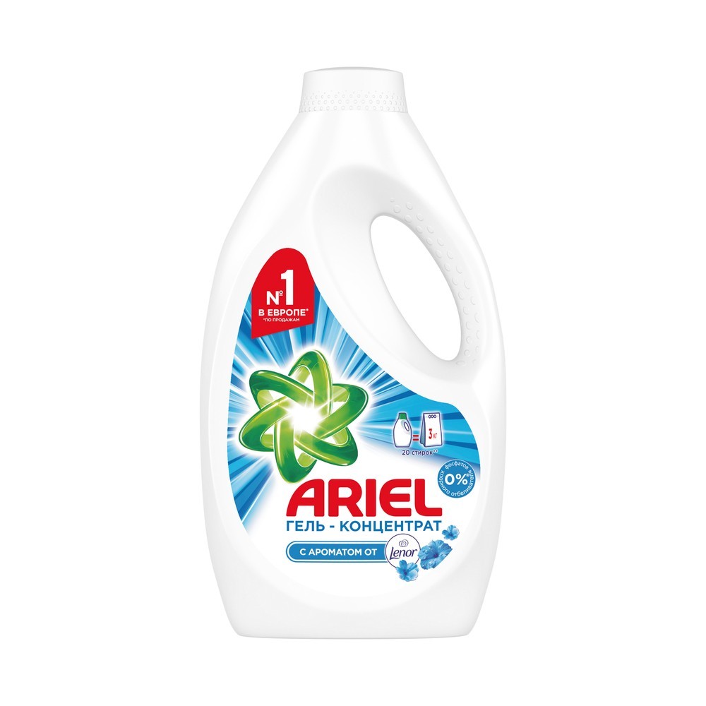 Гель для стирки Ariel Touch of Lenor Fresh, 1,3л