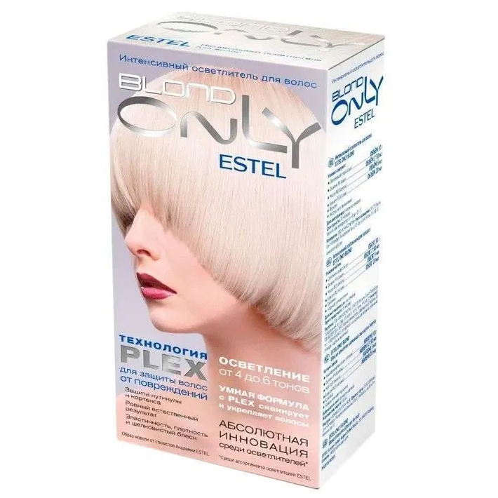 Осветлитель-крем для волос интенсивный Estel Only Blond, осветление 4-6 ...