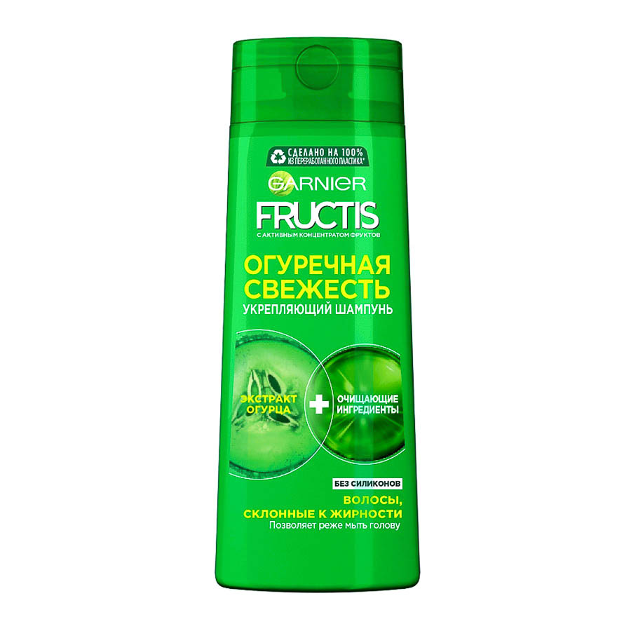 Шампунь для волос Garnier Fructis, Огуречная свежесть 400мл - купить в ...