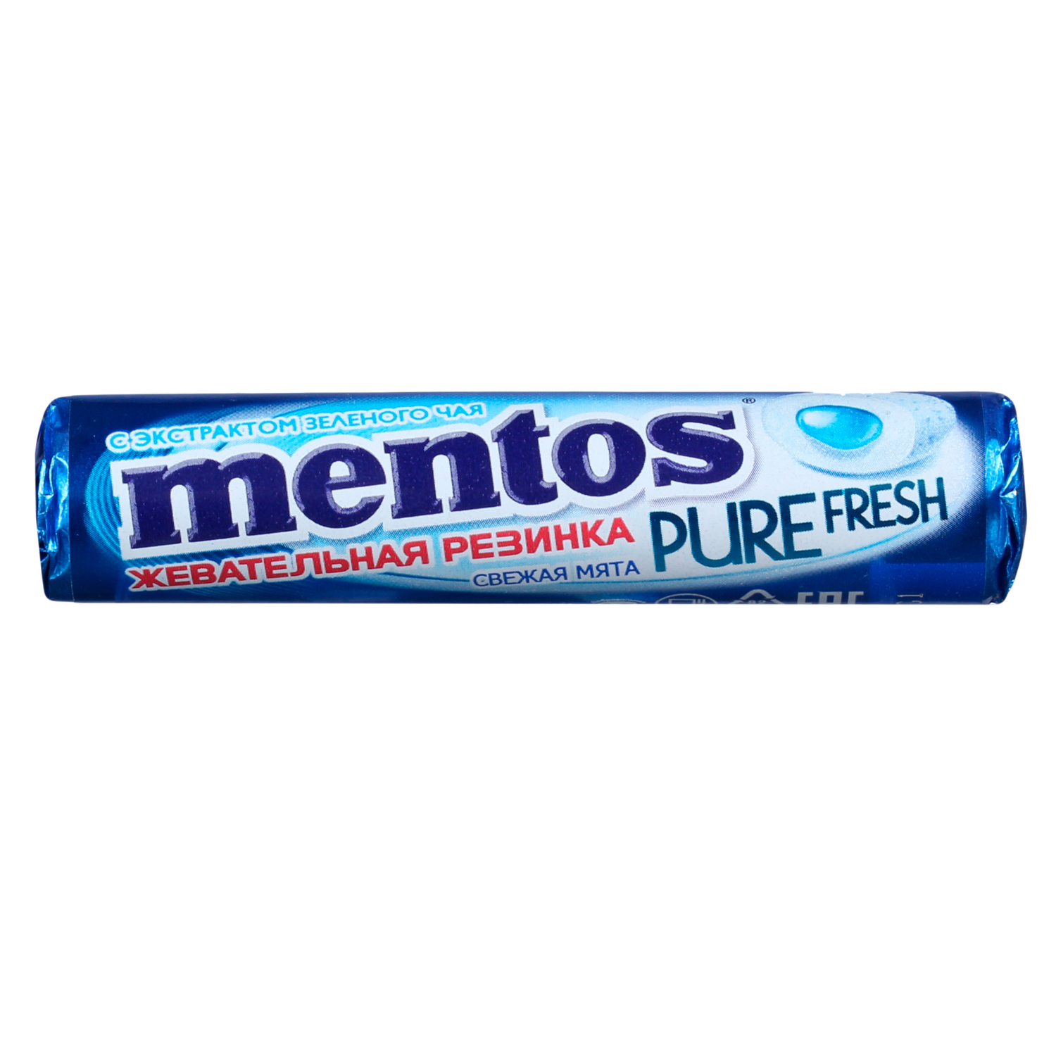 Жевательная резинка Ментос Pure Fresh Свежая мята 16г - купить в ...