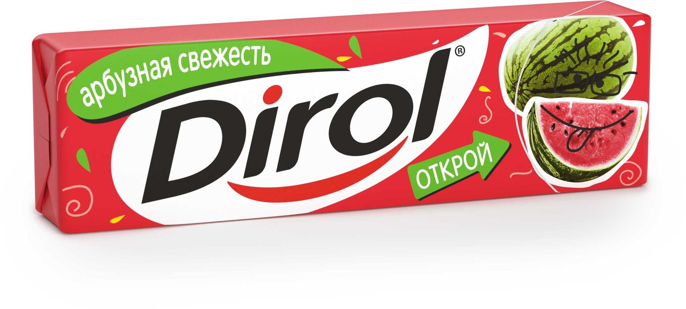 Жевательная резинка Dirol Арбузная Свежесть 13,6гр - купить в интернет ...