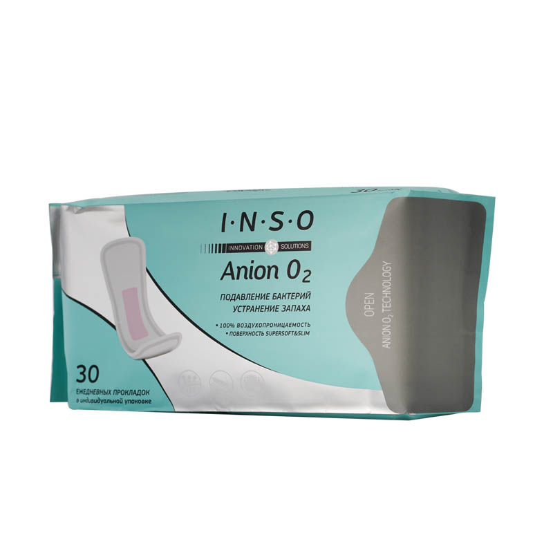 Гигиенические прокладки INSO Anion O2 ежедневные, 30шт - купить в ...