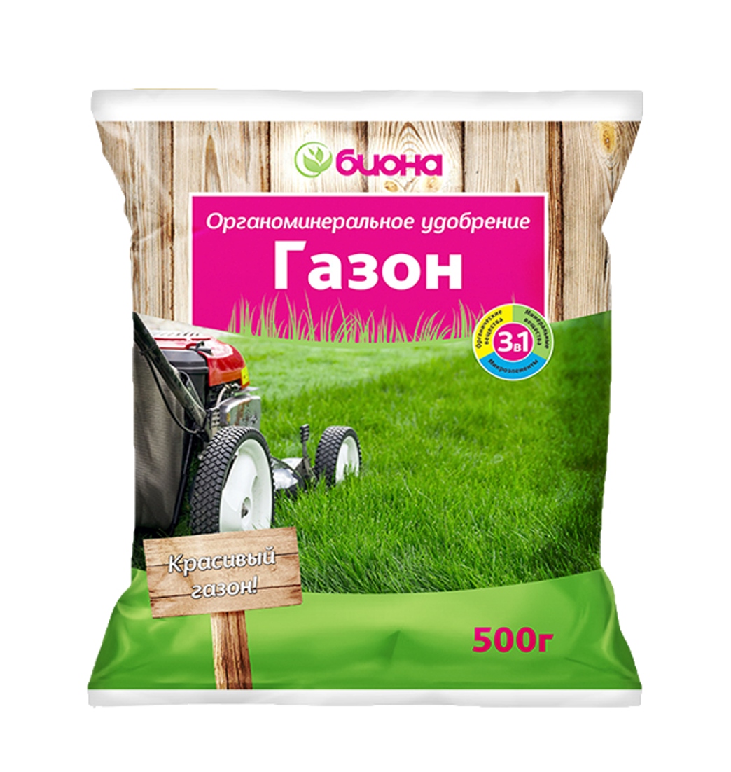 Удобрение Био Мастер Биона газон 0.5кг - купить в интернет-магазине Novex