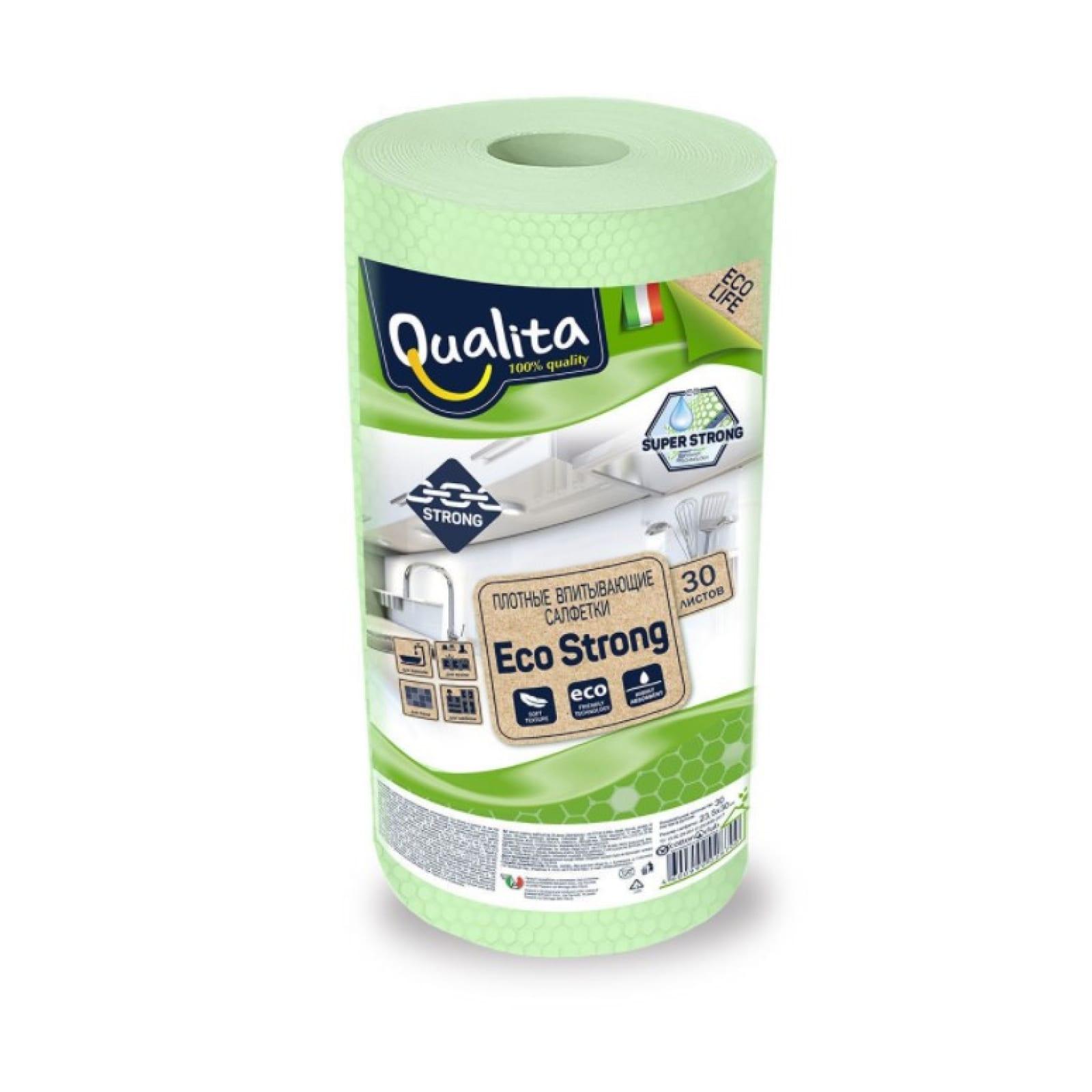 Салфетки Qualita Eco Strong, 23.5х30см, 30шт - купить в интернет ...