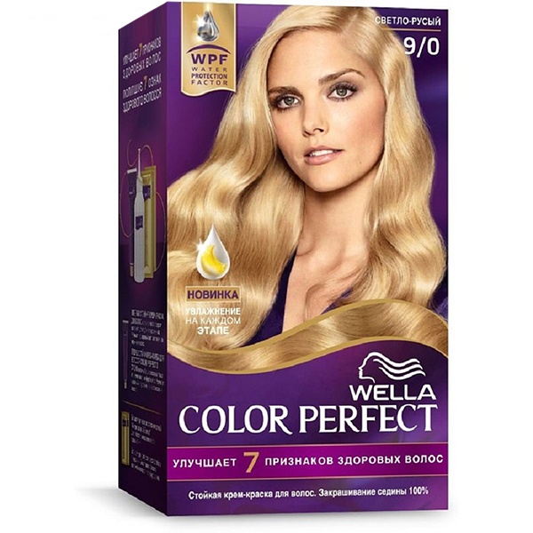 Крем-краска Wella Color Perfect 9/0 Светло-русый - купить в интернет ...