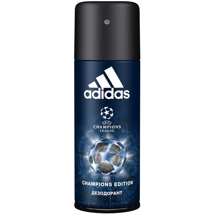 Дезодорант Adidas мужской спрей UEFA Champions 150мл - купить в ...