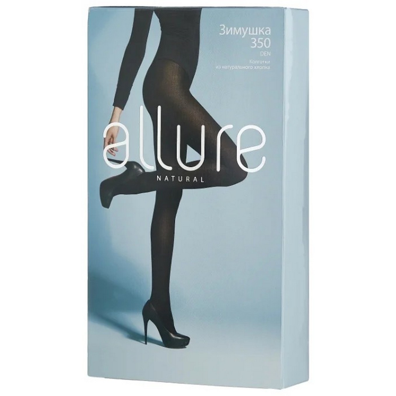 Колготки женские Allure Зимушка, 350 ден, размер: 4, цвет: nero ...