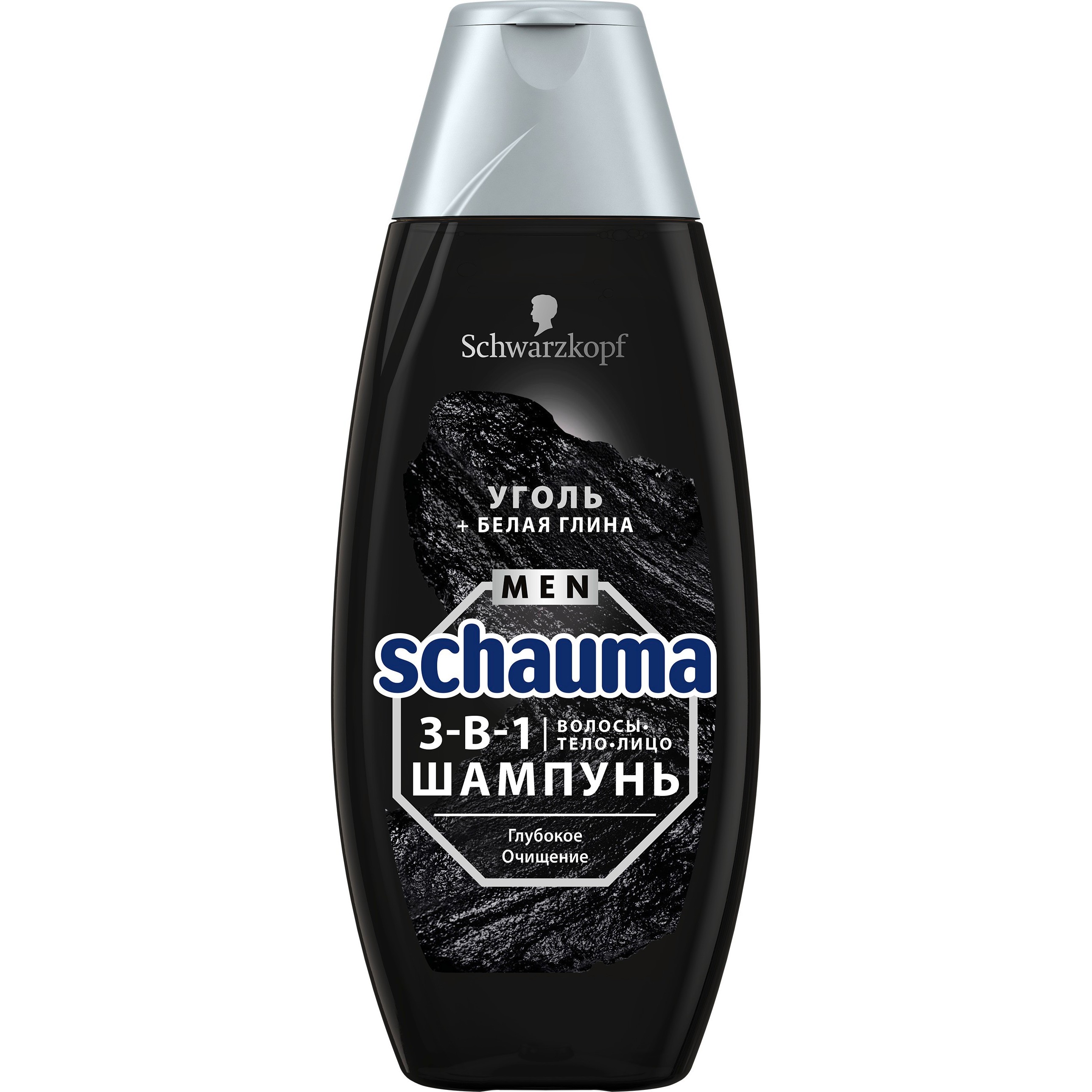 Шампунь для волос мужской Sсhwarzkopf Schauma Глубокое очищение 3в1 ...