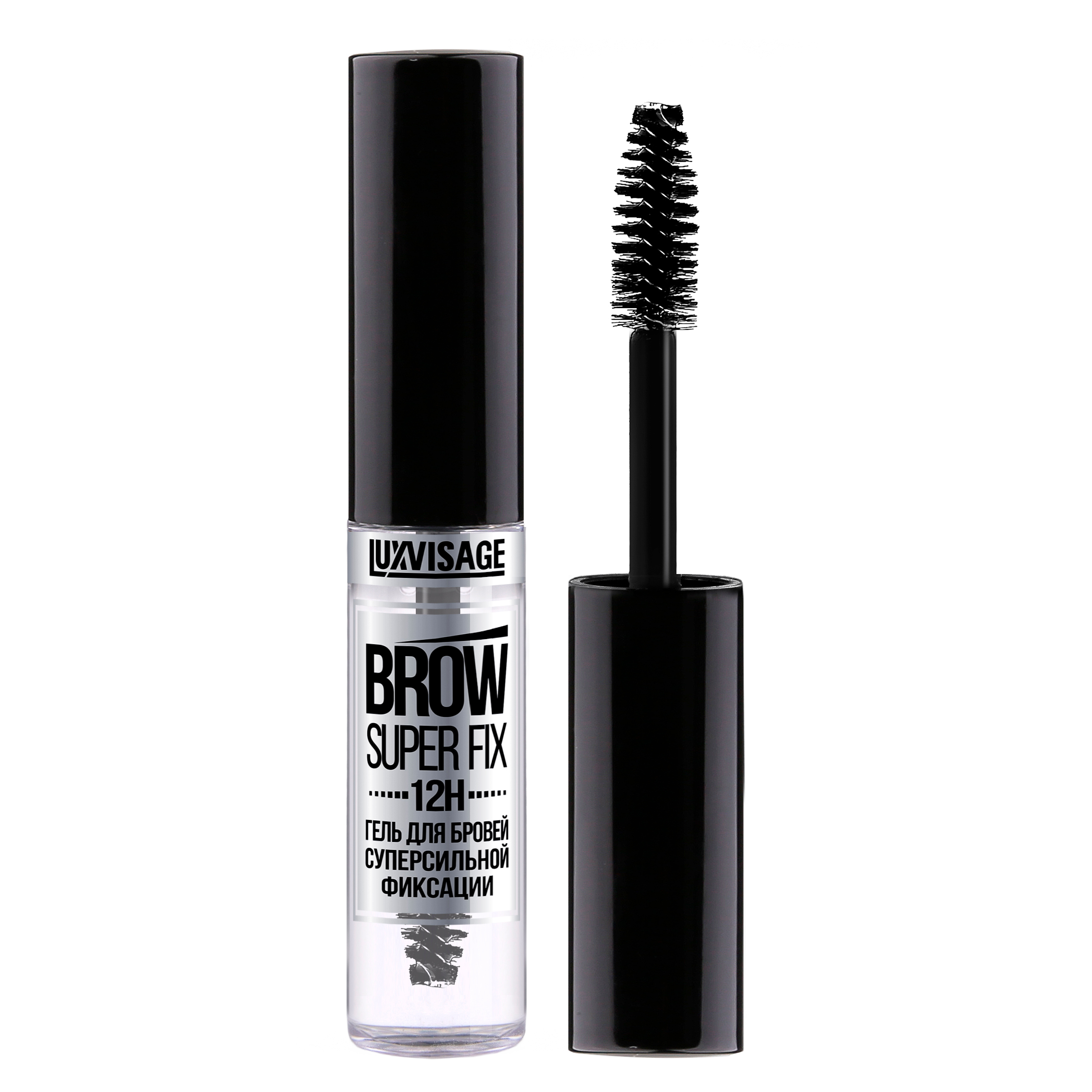 Гель для укладки бровей Luxvisage Brow Super Fix 12ч, прозрачный ...