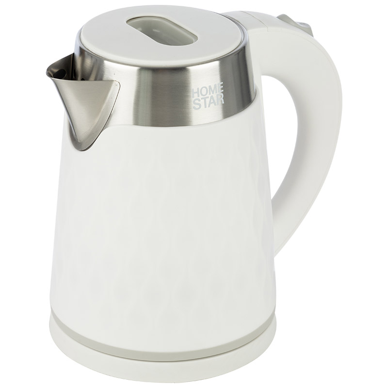 Эл. Чайник Homestar HS-1021 1.7л двойной корпус белый - купить в ...